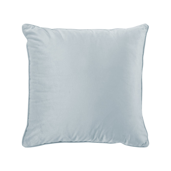 Bronte Velvet Cushion Ice Blue
