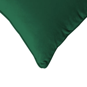 Bronte Velvet Cushion Emerald Green