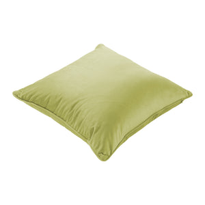 Bronte Velvet Cushion Chartreuse