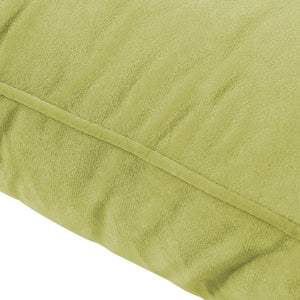 Bronte Velvet Cushion Chartreuse