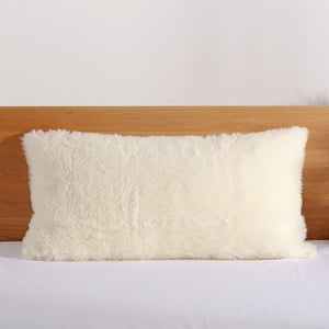 Wool Pillow Protector Natural