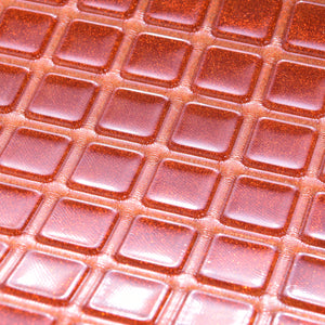 Copper Cooling Gel Top Memory Foam Contour Pillow Rust Red