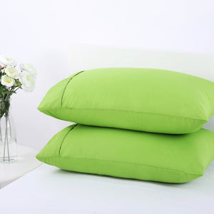 250TC Plain Dyed Standard Pillowcases