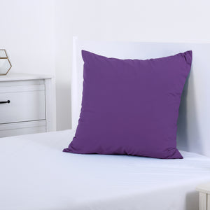 250Tc Plain Dyed European Pillowcase - 65X65cm
