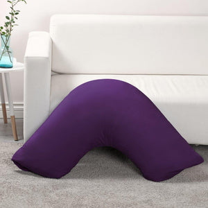 250TC Plain Dyed V Shape Pillowcase