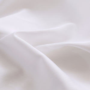 400TC Bamboo Cotton Blend Sateen Euro Pillowcase WHITE