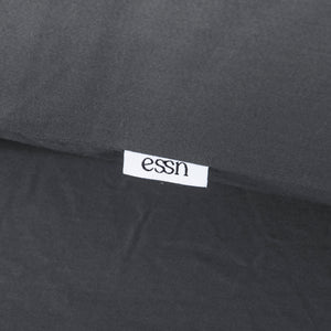 500TC Cotton Sateen Pillowcase Charcoal (Twin Pack)