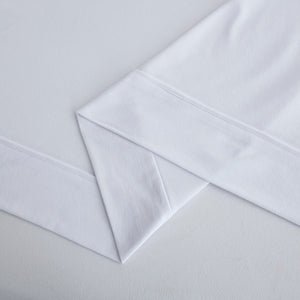 Micro Flannel Sheet Set White