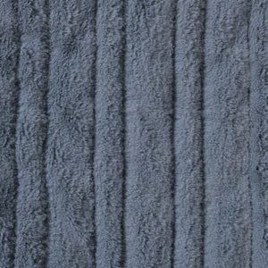 Faux Mink Heated Throw Blue Grey 160x120cm