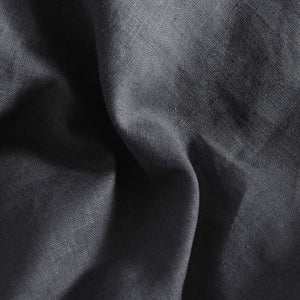 Linen & Cotton Blend Quilt Cover Set Charcoal
