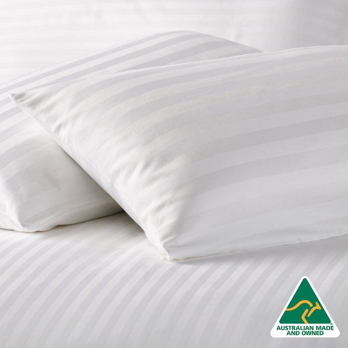 Australian Made Luxury Cotton Sateen Gusseted Pillow