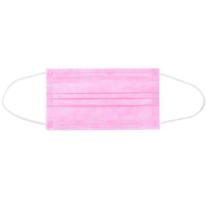 3ply Surgical Face Masks Pink